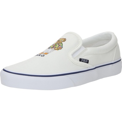 Ralph Lauren Спортни обувки Slip On 'KEATON' бяло, размер 7