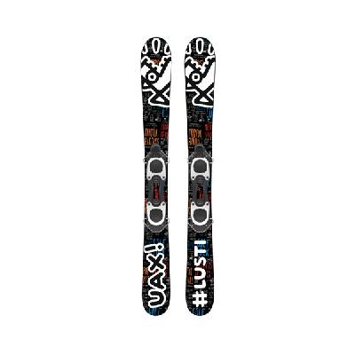 KRÁTKÉ LYŽE SNOW SKATE LUSTI UAX! barva BLACK velikost 75cm
