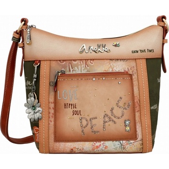 Anekke hobo crossbody kabelka Flower