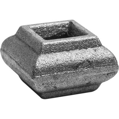 PSG Ozdobný návlek pro kovaný plot, bránu a zábradlí 41.202, 22x33 mm, otvor 12,5 x 12,5 mm