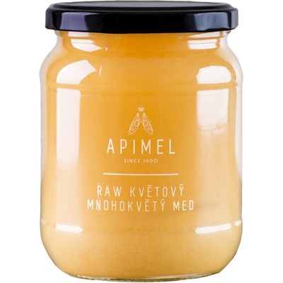 Apimel Raw květový mnohokvětý med 750 g