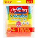 Spontex utierky XXL Microfible 4 + 1 ks