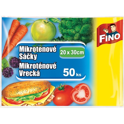 FINO Mikroténové sáčky na potrainy 20 x 30 cm, 50 ks