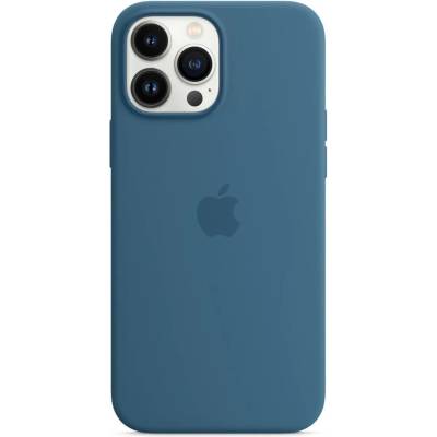 Apple Оригинален гръб Apple Silicone Magsafe Cover за iPhone 13 Pro Max - Син, MM2Q3ZM/A