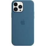 Apple Оригинален гръб Apple Silicone Magsafe Cover за iPhone 13 Pro Max - Син, MM2Q3ZM/A
