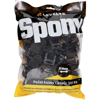 LEVELYS Spony 5,0mm/100ks