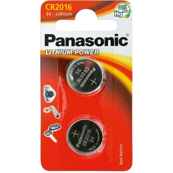 Panasonic CR2016 2ks CR-2016EL/2B
