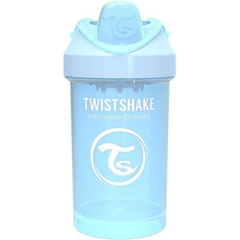 Twistshake Бебешка чаша с преходен накрайник Twistshake Crawler Cup - Синя, 300 ml (78274)