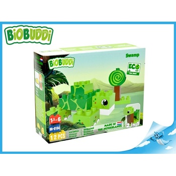 BiOBUDDi Wildlife Swamp 2 v1 želva/šnek 12 ks
