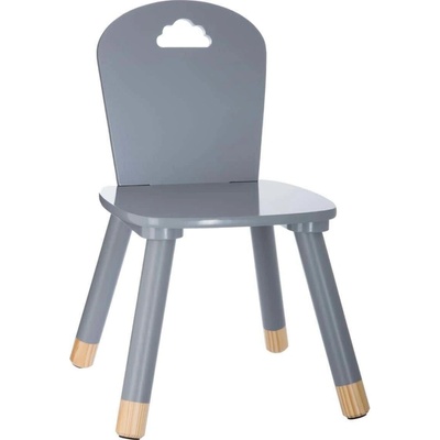 Atmosphera Detská stolička sivá