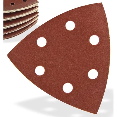 DEMA Brúsny papier pre delta brúsku 93x93x93 mm P240, 50 ks