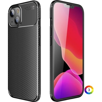 Image 1 of Apple iPhone 13 mini Удароустойчив Carbon Fiber Калъф и Протектор