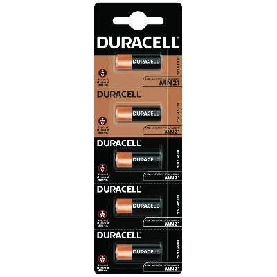 Алкална батерия duracell 12 v /5бр. /в пакет/ цена за 1 бр. / за аларми А23 mn21 (dur-ba-lr23-5pk)