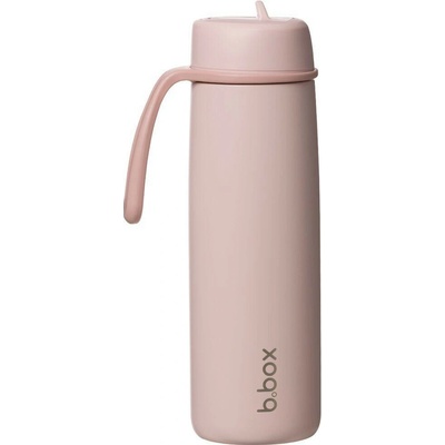 b.box Nerezová termofľaša so slamkou 690 ml blush crush