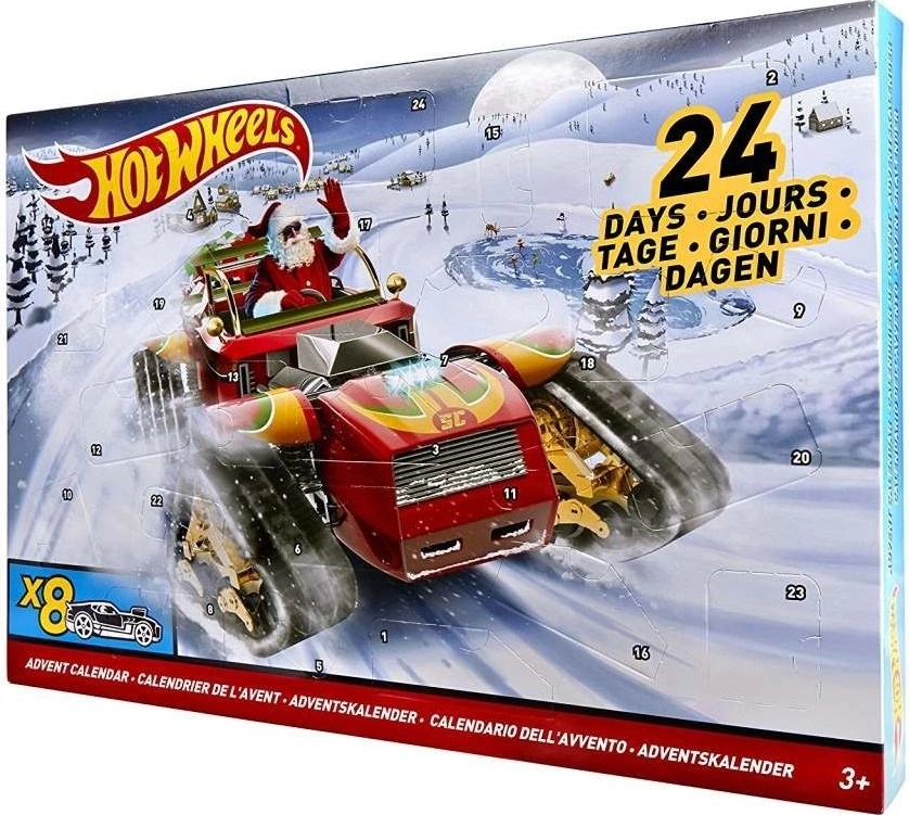 Mattel Adventní kalendář Hot Wheels 2016