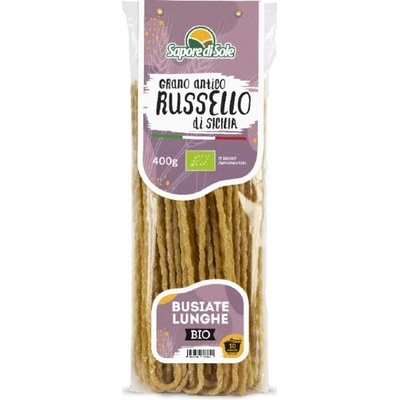 Sapore di Sole Bio Busiate Lunghe Russello těstoviny z tvrdé pšenice 400 g
