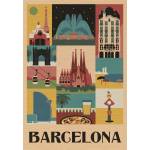 Clementoni - Puzzle Style in the City: Barcelona - 1 000 piese