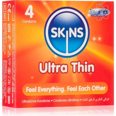 Skins Ultra Thin Vanilla 4 ks