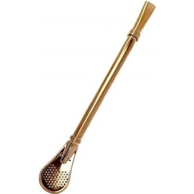 Cuchara Bombilla 15,5cm rose gold