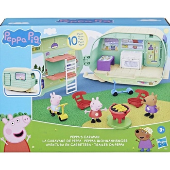 Hasbro Prasátko Peppa Karavan + figurky F8863