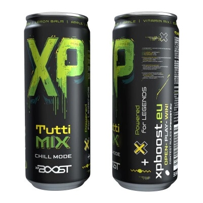 XP BOOST drink dětský bylinný nápoj Tutti mix 330 ml