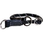 Rogz Rope Obedience Collar L - Нашийник тип душач за кучета , 40-45 см. черен