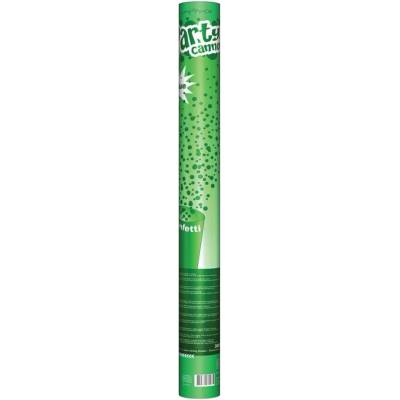 Párty konfety vystřelovací XL 60 cm, zelené