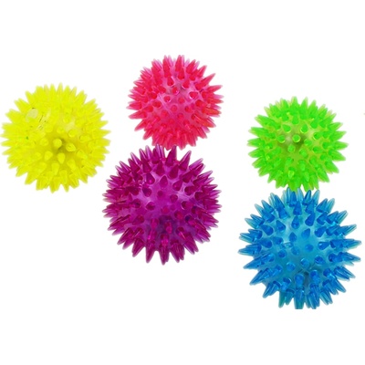 Uniq Pets svítící koule s hroty 7,5 cm