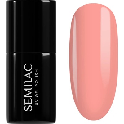 Semilac UV Hybrid Inner Glow гел лак за нокти цвят 971 Peach Please 7ml