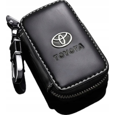 Kľúčenka KOŽENÉ PUZDRO na kľúče TOYOTA logo do auta ELEGANTNÁ