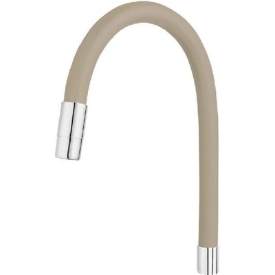 Novaservis Elastické rameno pre batériu 70710, béžovo-chrómové RAM70710,0BE