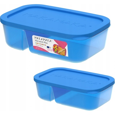 Makamaka raňajkový Box MyLunch 1150 ml modrý