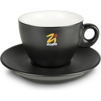 Zicaffè Чаша за капучино Zicaffe черна