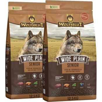 Wolfsblut Wide Plain Senior 2 x 12, 5 кг
