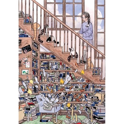 Magnolia - Puzzle Under the Stairs - 1 000 piese