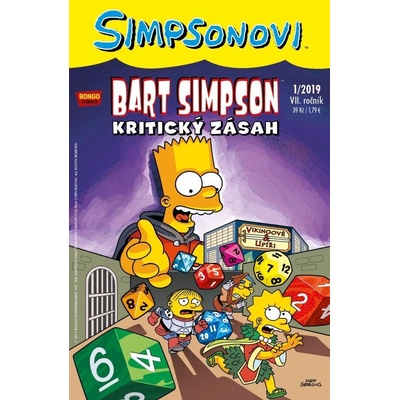 Simpsonovi - Bart Simpson 1/2019 - Kritický zásah - autorů kolektiv
