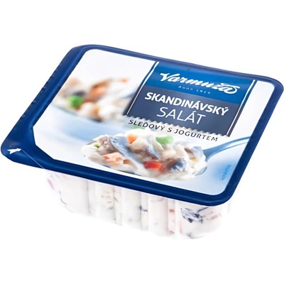 Varmuža Skandinávský salát sleď s jogurtem 150 g