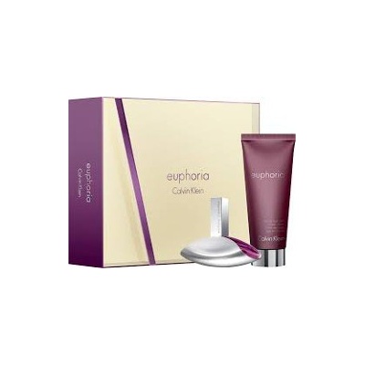 Calvin Klein Euphoria Woman EDP 100 ml + tělové mléko 100 ml dárková sada – Zbozi.Blesk.cz