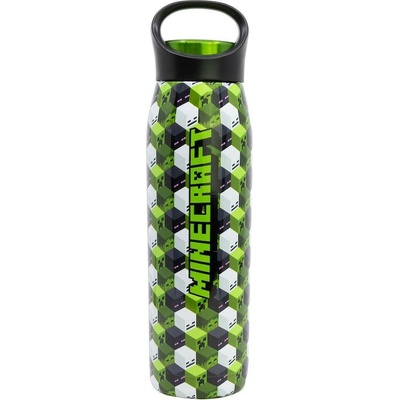 Stor Minecraft Iconicmono termoláhev 665 ml nerezová zelená