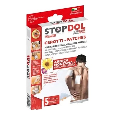 Interpharm Pharmadoct Stopdol náplasť proti bolesti 5 ks