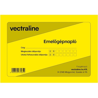 VECTRALINE Печатен дневник vectraline a/5, лежащ 32 листа vec0023 (vec0023)