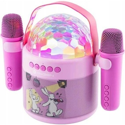 Karaoke disco reproduktor pro děti GoGEN BOBDISCO růžový