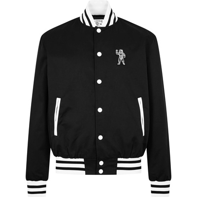 Billionaire boys club Яке BILLIONAIRE BOYS CLUB Men's Cotton Long Sleeve Varsity Jacket - Black/White