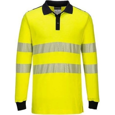 Portwest FR Hi-Vis polokošile černo-žlutá