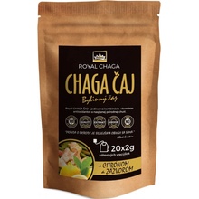 Royal Chaga čaj Zázvor a Citrón 20 x 2 g