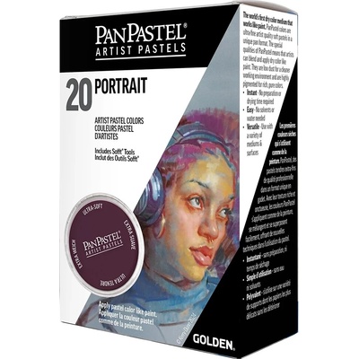 PanPastel Portrait set sada pro kresbu portrétů 20 odstínů