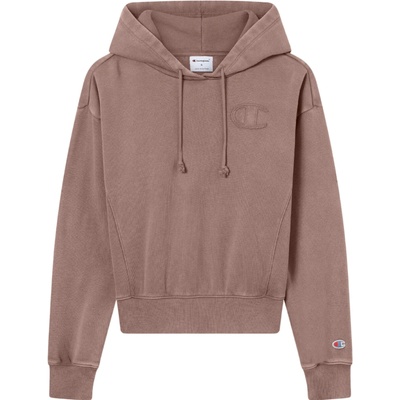 Champion Hooded Sweatshirt W V hnedá