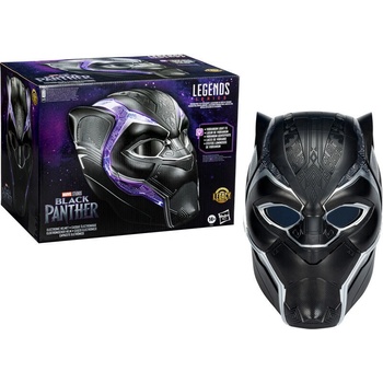 Hasbro Black Panther Marvel Legends Series elektronická prilba Black Panther