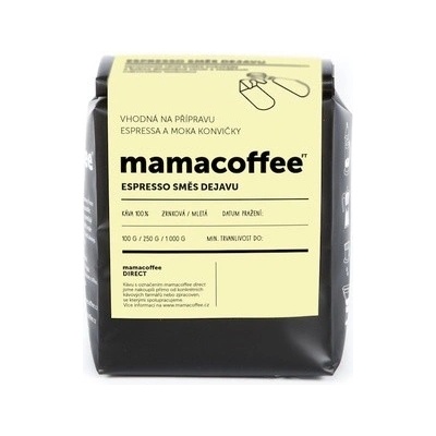 Mamacoffee Espresso směs Dejavu 250 g