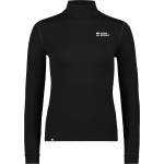 Mons Royale Дамско мериносово термобельо Mons Royale Women's Cascade Mock Neck L/S Merino base layer - Black (115-2618-0114)